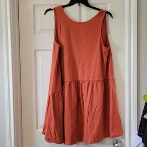 ASOS sun dress with deep V back